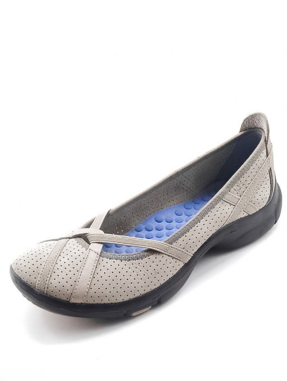 New Privo By Clarks Women's Leather P~Berry Loafer Slip-On Flats MoonStone Taupe